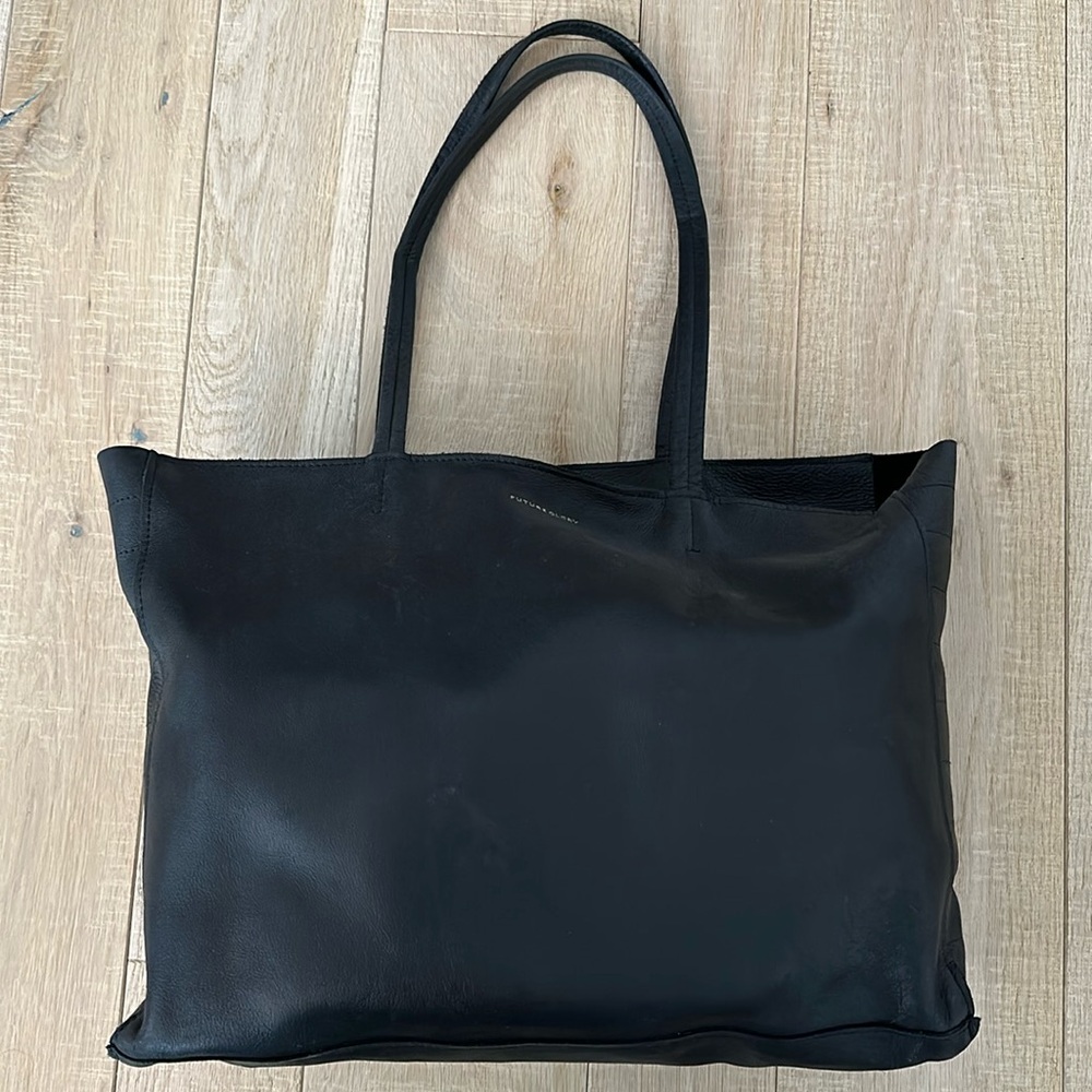 Future Glory Leather Moto tote